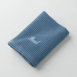 Serviette de bain nid d'abeille Colombine®, personnalisable, 240 g/m2