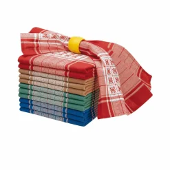 Serviette de table carreaux basque - lots