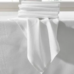 Serviette de table unie - lot de 6