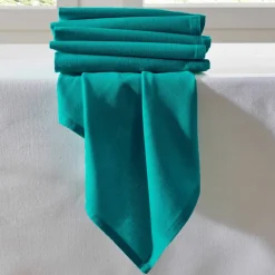 Serviette de table unie - lot de 6