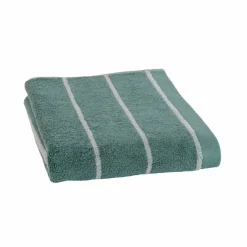 Serviette éponge coton rayée 500 g/m²