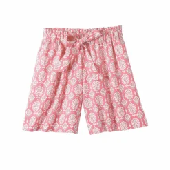 Short noué viscose fluide, imprimé