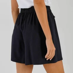 Short noué viscose fluide, uni