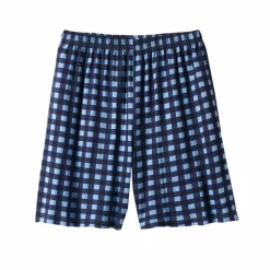 Short pyjama coton carreaux