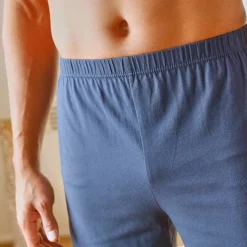 Short pyjama coton uni