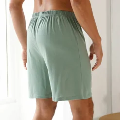 Short pyjama coton uni