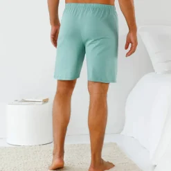 Short pyjama coton uni