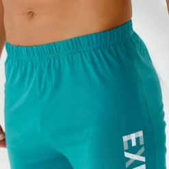 Short pyjama uni avec motif