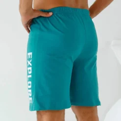 Short pyjama uni avec motif