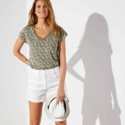 Short à revers, stretch