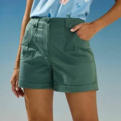 Short à revers, stretch