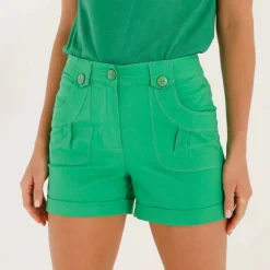 Short à revers, stretch