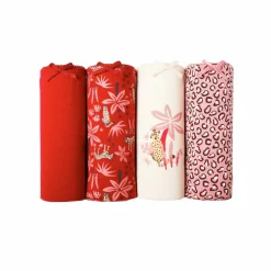 Shorty coton stretch imprimé 