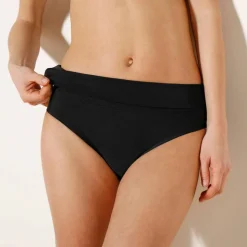 Slip de bain uni sculptant Solaro - ceinture modulable