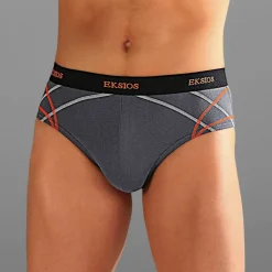 Slip fermé élastiqué surpiqué taille confort - lot de 6