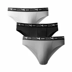 Slip fermé taille basse Dim - lot de 3