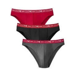 Slip fermé taille basse Dim - lot de 3