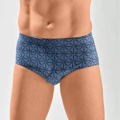 Slip fermé taille haute motifs géométriques - lot de 6