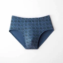 Slip fermé taille haute motifs géométriques - lot de 6