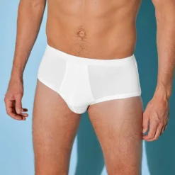 Slip ouvert taille haute grande taille - lot de 2