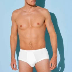 Slip ouvert taille haute - lot de 2