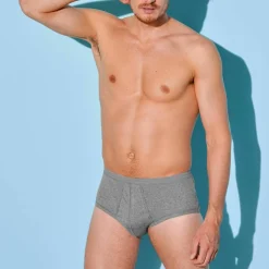 Slip ouvert taille haute - lot de 2