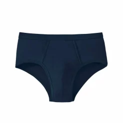 Slip ouvert taille haute uni - lot de 6