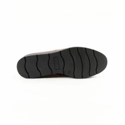 Slippers compensées à franges et pompons
