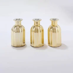 Soliflores en verre - lot de 3