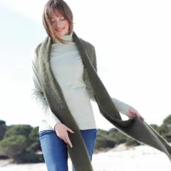 Sous-pull col roulé coton stretch uni