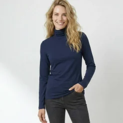 Sous-pull col roulé stretch