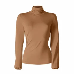 Sous-pull uni col roulé stretch