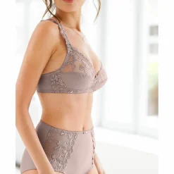 Soutien-gorge brodé microfibre sans armatures Sienne - lot de 2