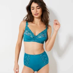 Soutien-gorge brodé microfibre sans armatures Sienne - lot de 2