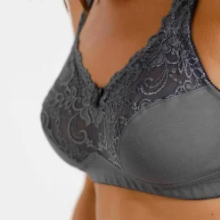 Soutien-gorge coton dentelle sans armatures - lot de 2