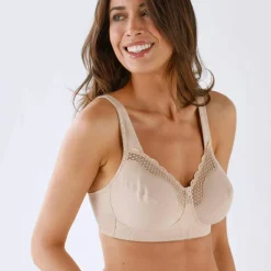 Soutien-gorge coton doux forme emboîtante Cotton confort – sans armatures