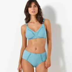 Soutien-gorge coton emboîtant sans armatures - lot de 2
