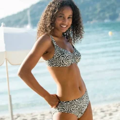 Soutien-gorge de bain imprimé Ivola - avec armatures