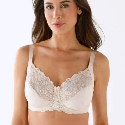 Soutien-gorge dentelle florale forme emboîtante Philippa – avec armatures