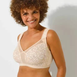 Soutien-gorge dentelle forme minimiseur - sans armatures