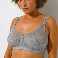 Soutien-gorge dentelle grand maintien, sans armatures