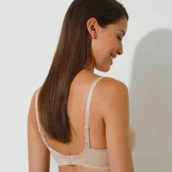 Soutien-gorge emboîtant maille et dentelle 