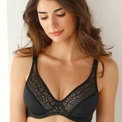 Soutien-gorge en dentelle et microfibre "L' Irresistible" - avec armatures