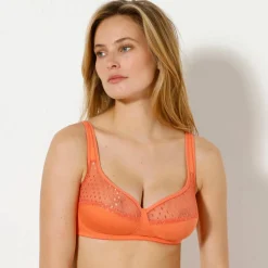 Soutien-gorge forme emboîtante uni Tropea sans armatures - lot de 2