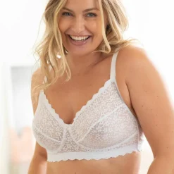 Soutien-gorge forme minimiseur sans armatures tout en dentelle - lot de 2