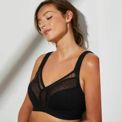 Soutien-gorge grand maintien coton - sans armatures