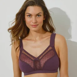 Soutien-gorge grand maintien coton - sans armatures