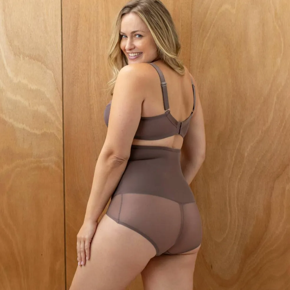 Soutien-gorge grand maintien en maille sculptante - avec armatures
