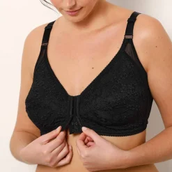 Soutien-gorge grand maintien ouvert devant, spécial 
