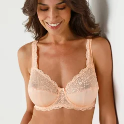 Soutien-gorge maille satinée et dentelle Salford avec armatures - lot de 2